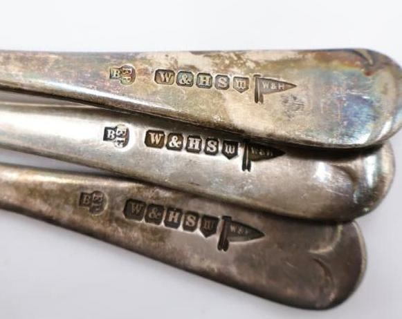 Collection of Silver Plated and Sterling Silver Handle Serving Utensils - 18