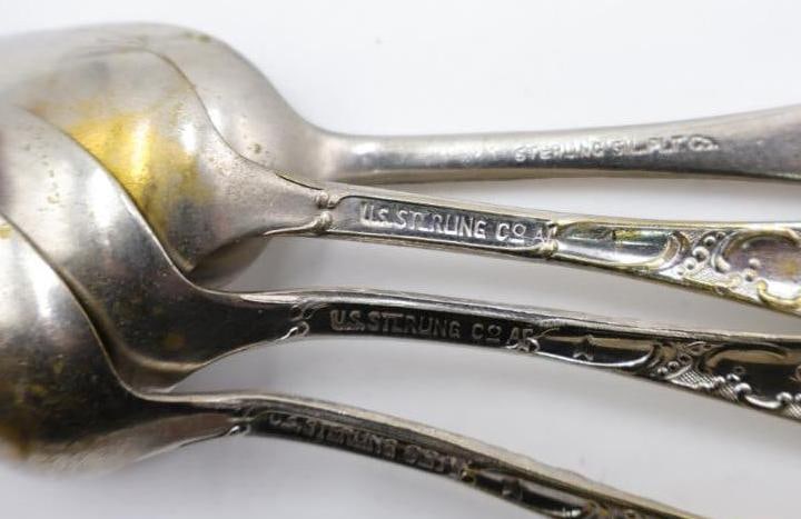 Collection of Silver Plated and Sterling Silver Handle Serving Utensils - 5