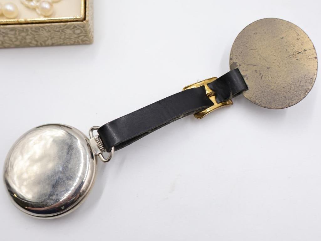 Vintage Pocket Watches, Rolled Gold Ladies Watches and Pearls - 13