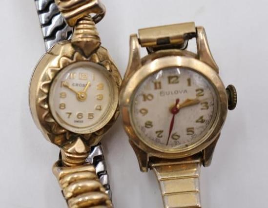 Vintage Pocket Watches, Rolled Gold Ladies Watches and Pearls - 3