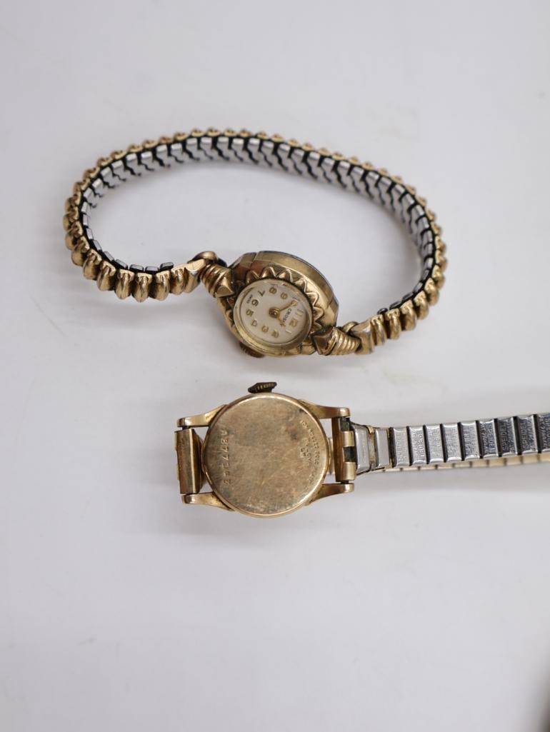 Vintage Pocket Watches, Rolled Gold Ladies Watches and Pearls - 4