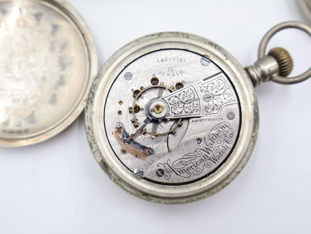 Vintage Pocket Watches, Rolled Gold Ladies Watches and Pearls - 9