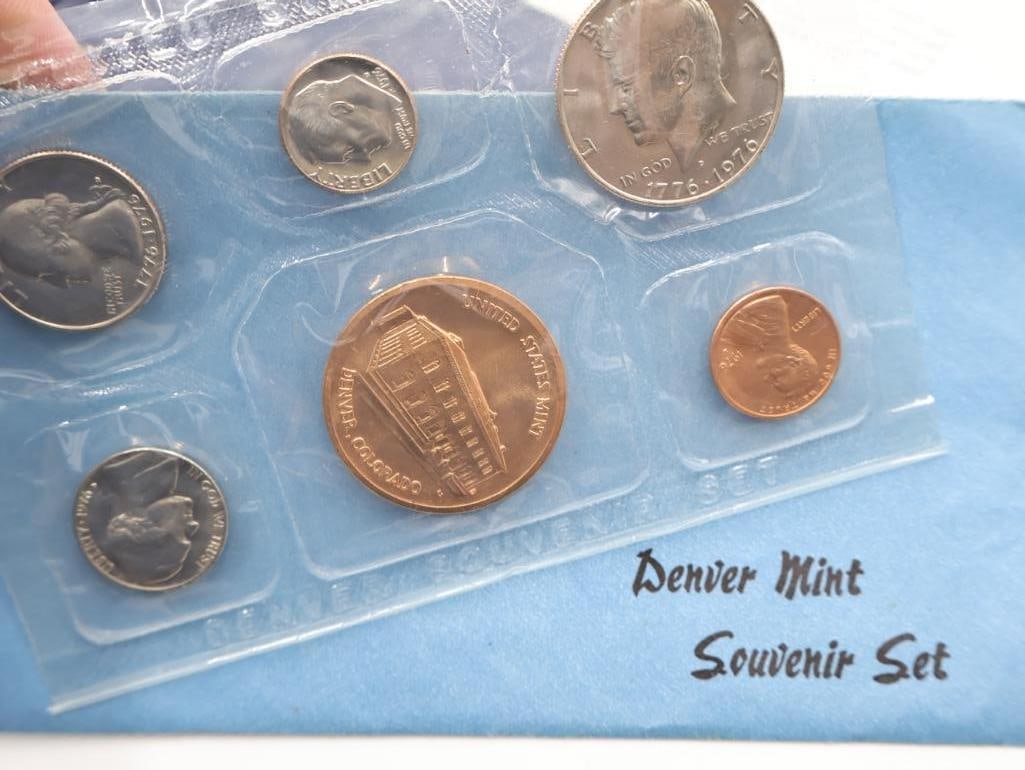 Uncirculated Silver Dollar and Denver Mint Sets - 5