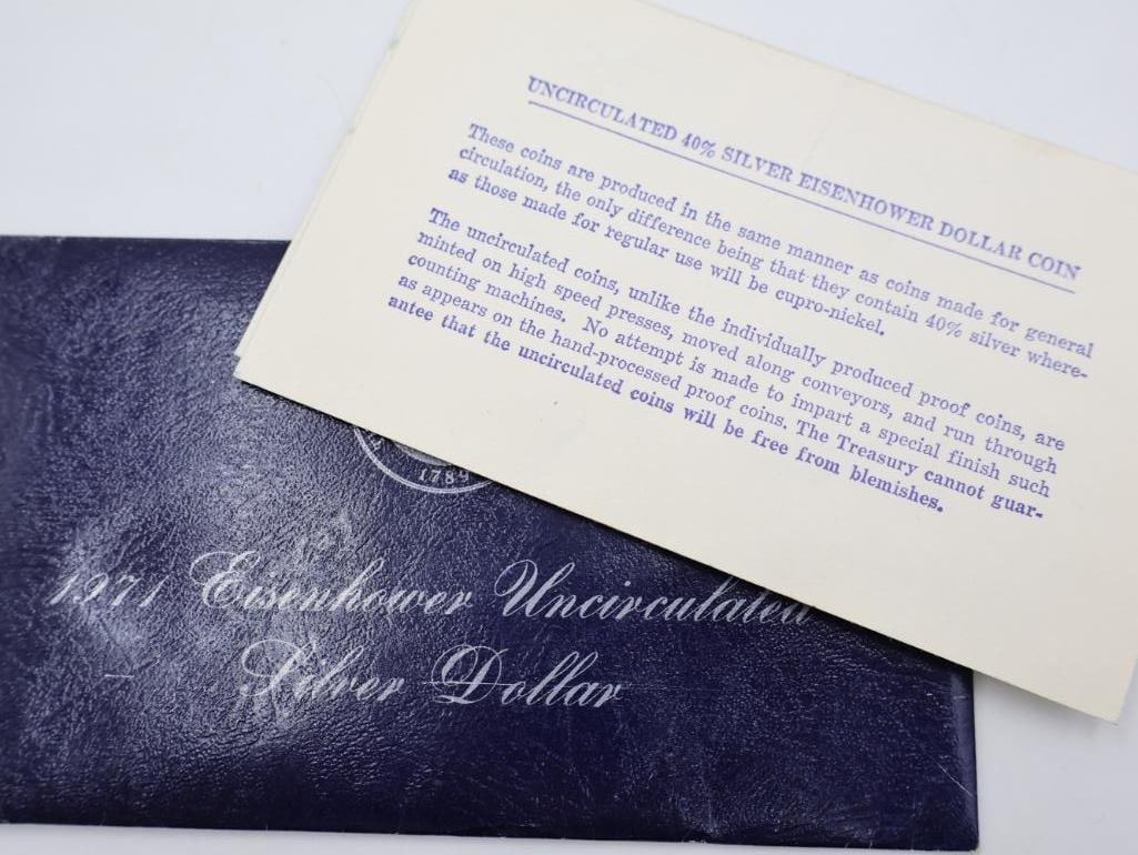 Uncirculated Silver Dollar and Denver Mint Sets - 8