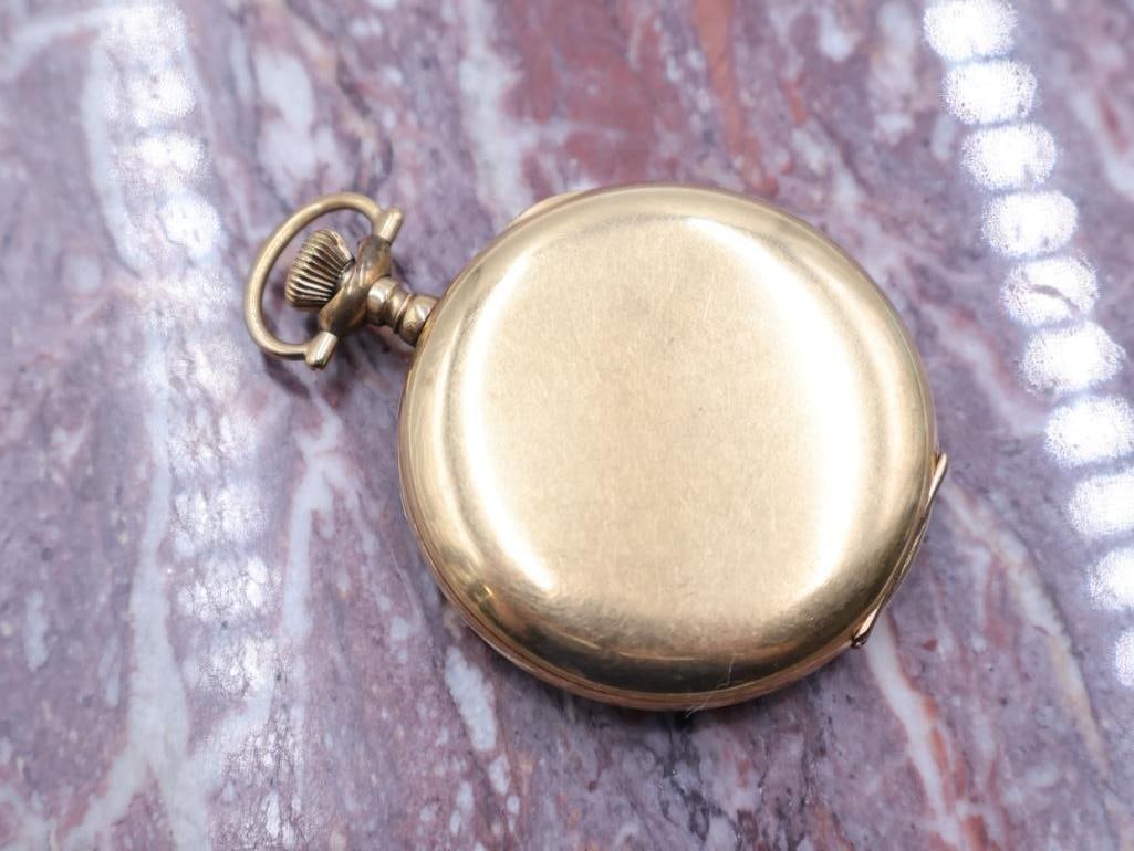 Antique Elgin Railroad Pocket Watch - 3