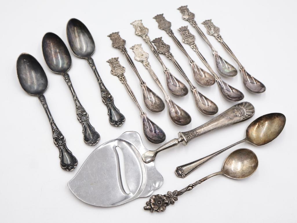 Two Sterling Silver Spoons and More (1 of 16)