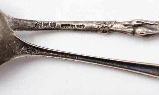 Two Sterling Silver Spoons and More - 4