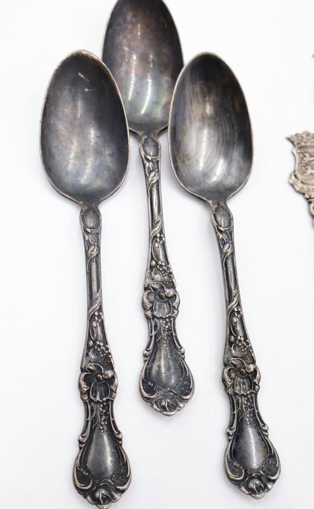 Two Sterling Silver Spoons and More - 9