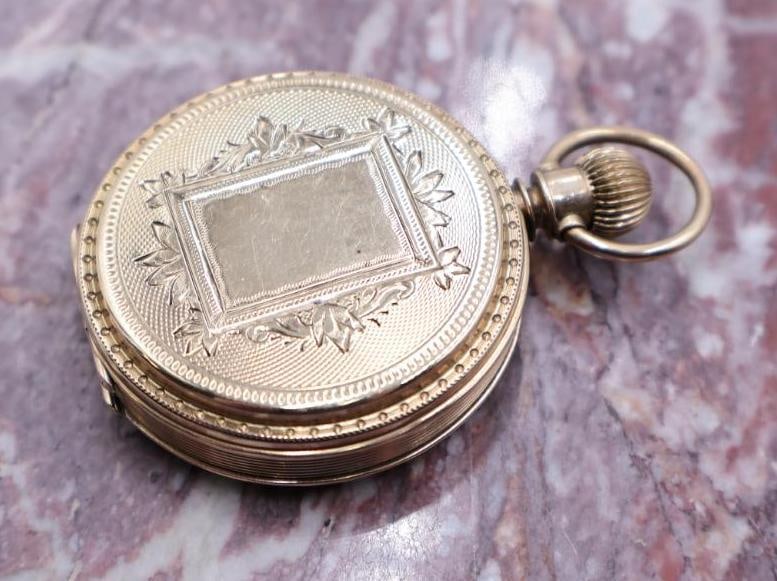 Antique Elgin Eloquent Double Hunter Pocket Watch - 2