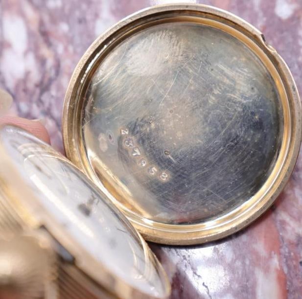 Antique Elgin Eloquent Double Hunter Pocket Watch - 6