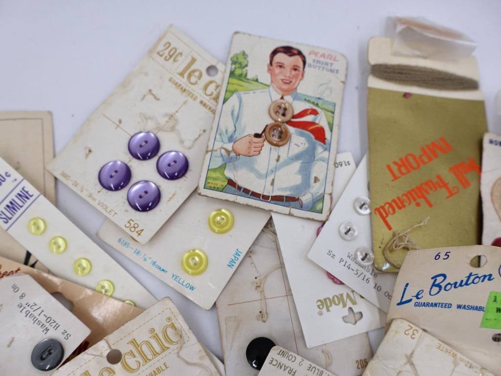 Large Collection of Buttons - 15