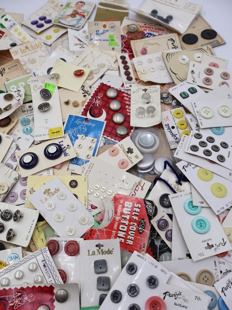 Large Collection of Buttons - 16
