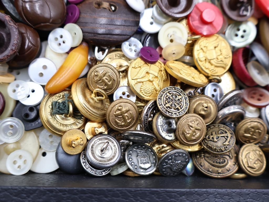 Large Collection of Buttons - 9