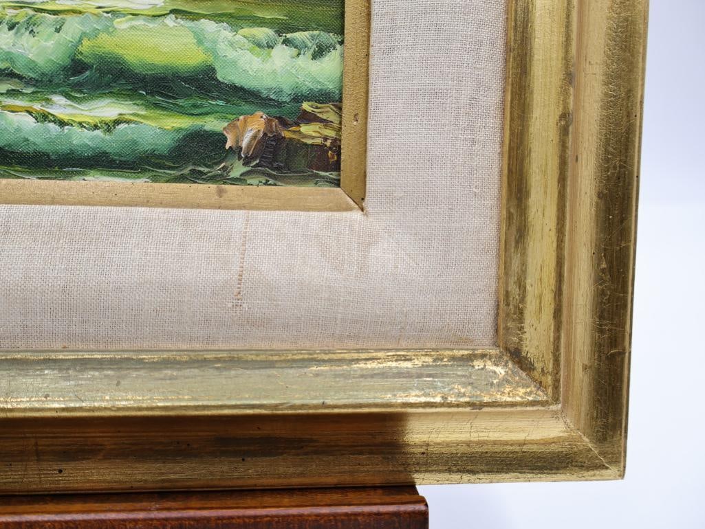 Two Original Seascape Paintings - 12