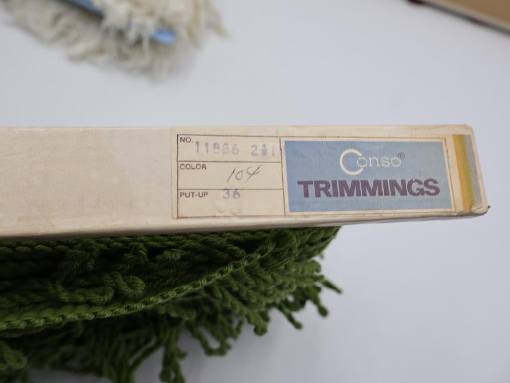 Collection of Vintage Lace and Fringes - 12