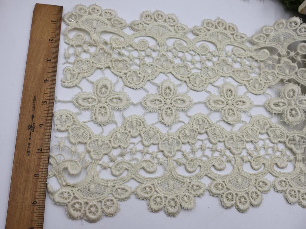 Collection of Vintage Lace and Fringes - 9