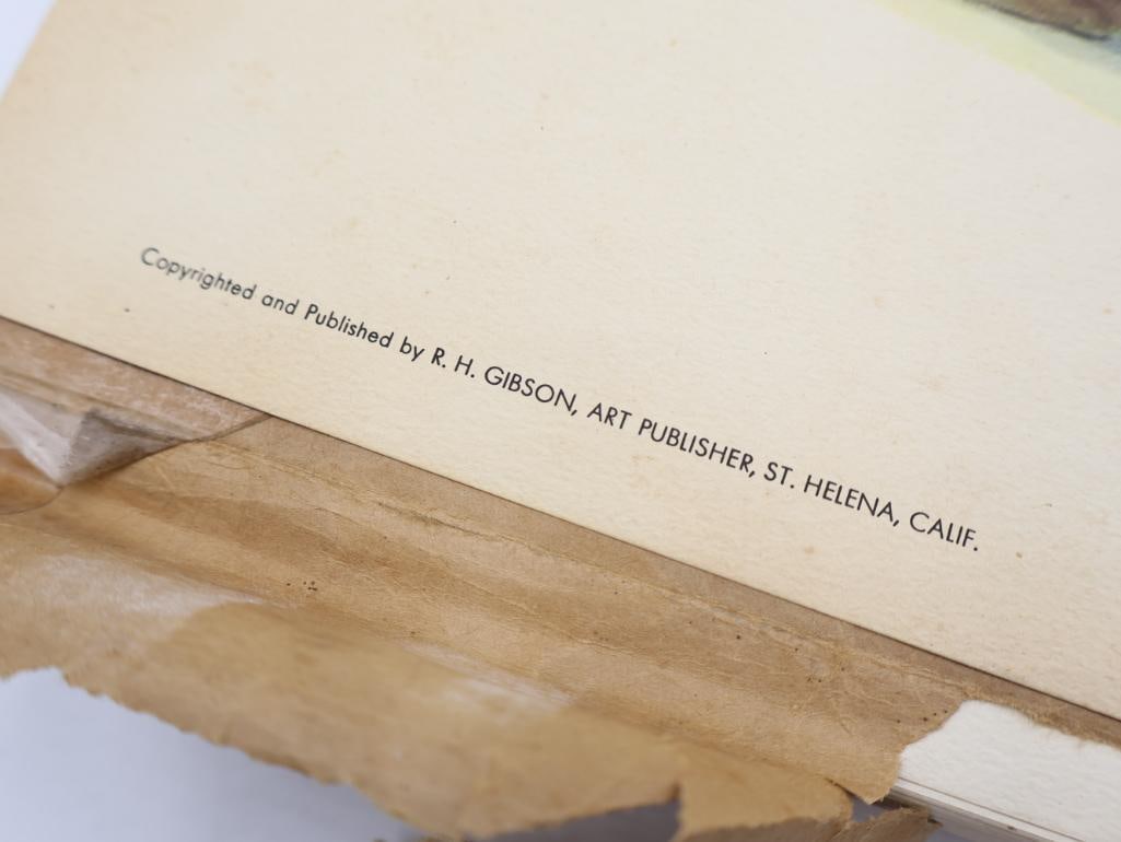 Large Stack of Vintage Lithogravure Prints of Himalayan Impeyans - 6