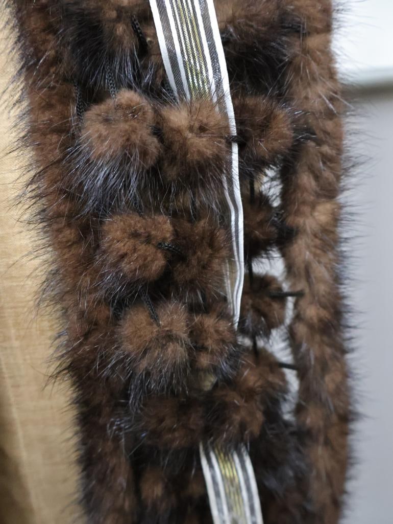 Two Vintage Mink Scarves - 15