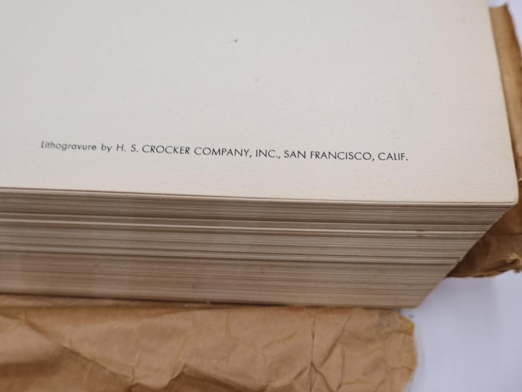 Large Stack of Vintage Lithogravure Prints of Himalayan Impeyans - 6