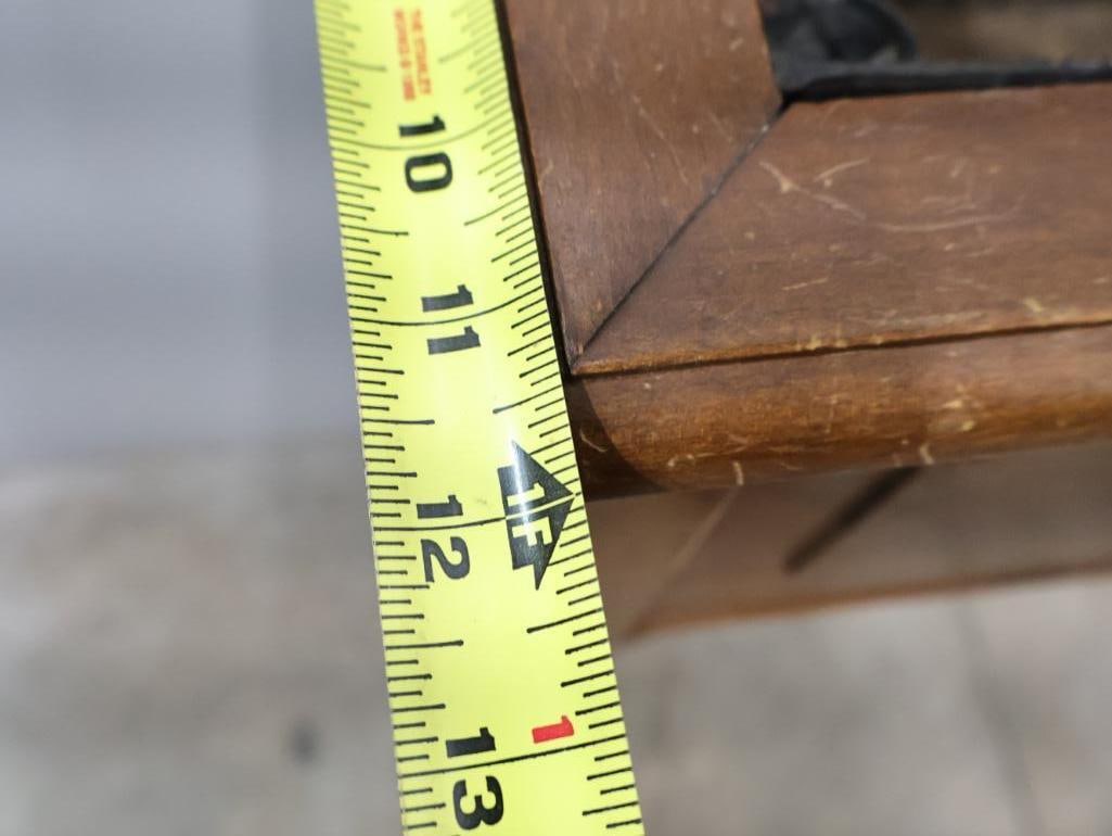 Vintage Wood Queen Anne-Style Wood Plant Stand - 8