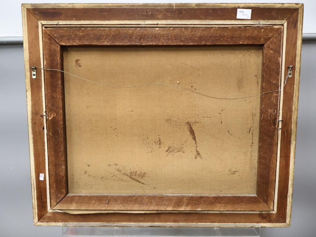 Antique Painting of "Le reveil de l'Amour" (The Awakening of Love) - 12