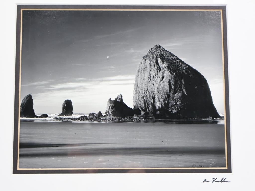 Pair of Oregon Coast Signed Framed Photography - 3
