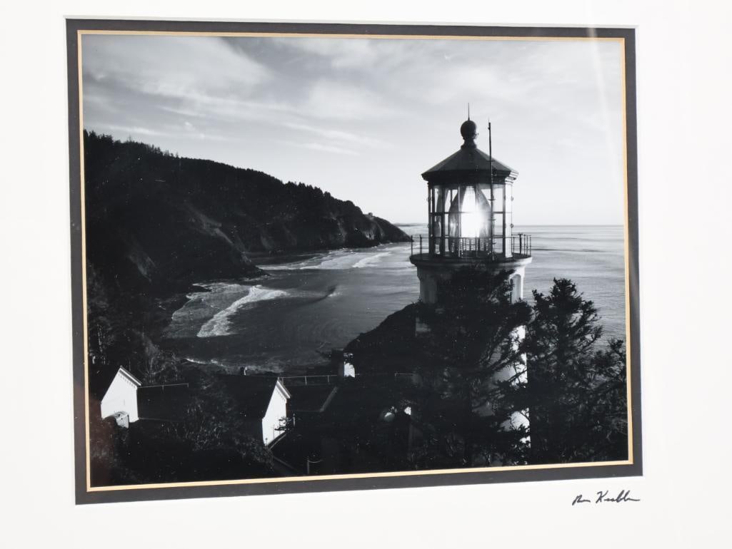 Pair of Oregon Coast Signed Framed Photography - 7