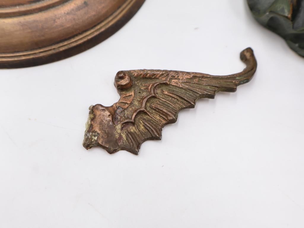 Vintage Mermaid Candle Holder and Lighted Ornate Mirror - 4