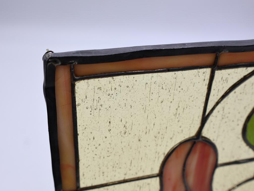 Vintage Tulip Stained Glass - 4