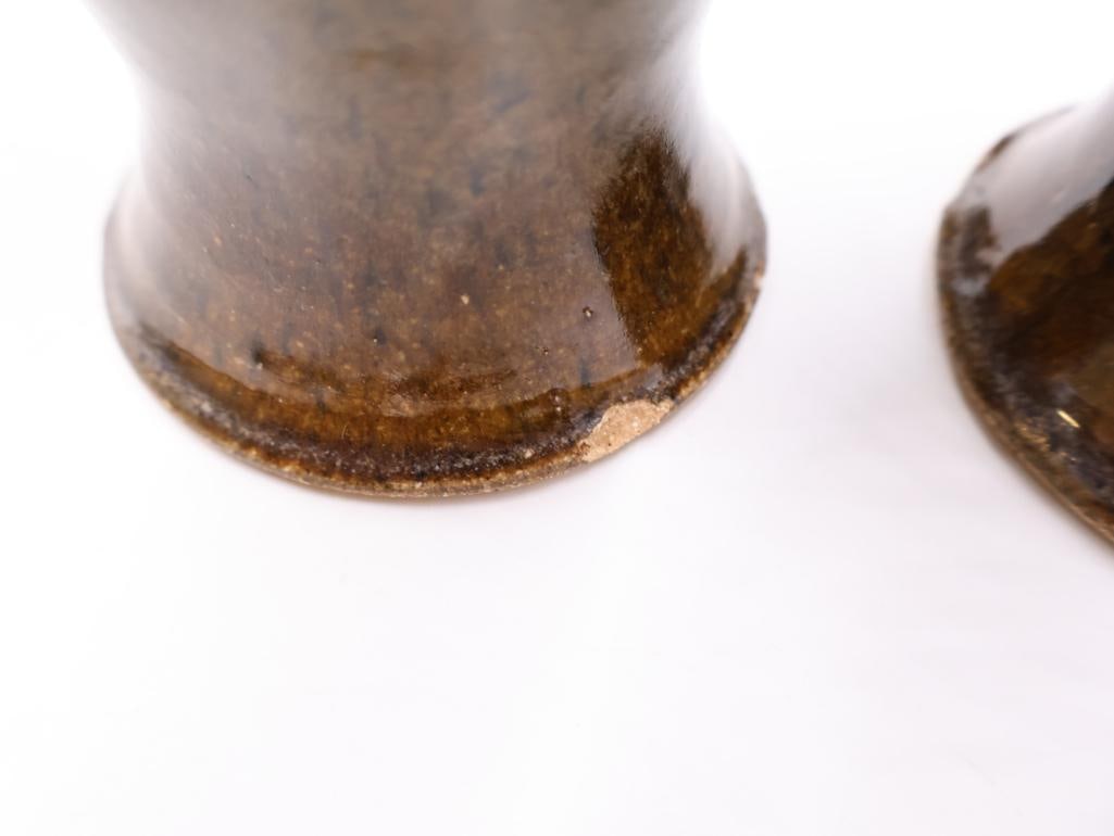 Vintage Stoneware and Wood Decor - 6