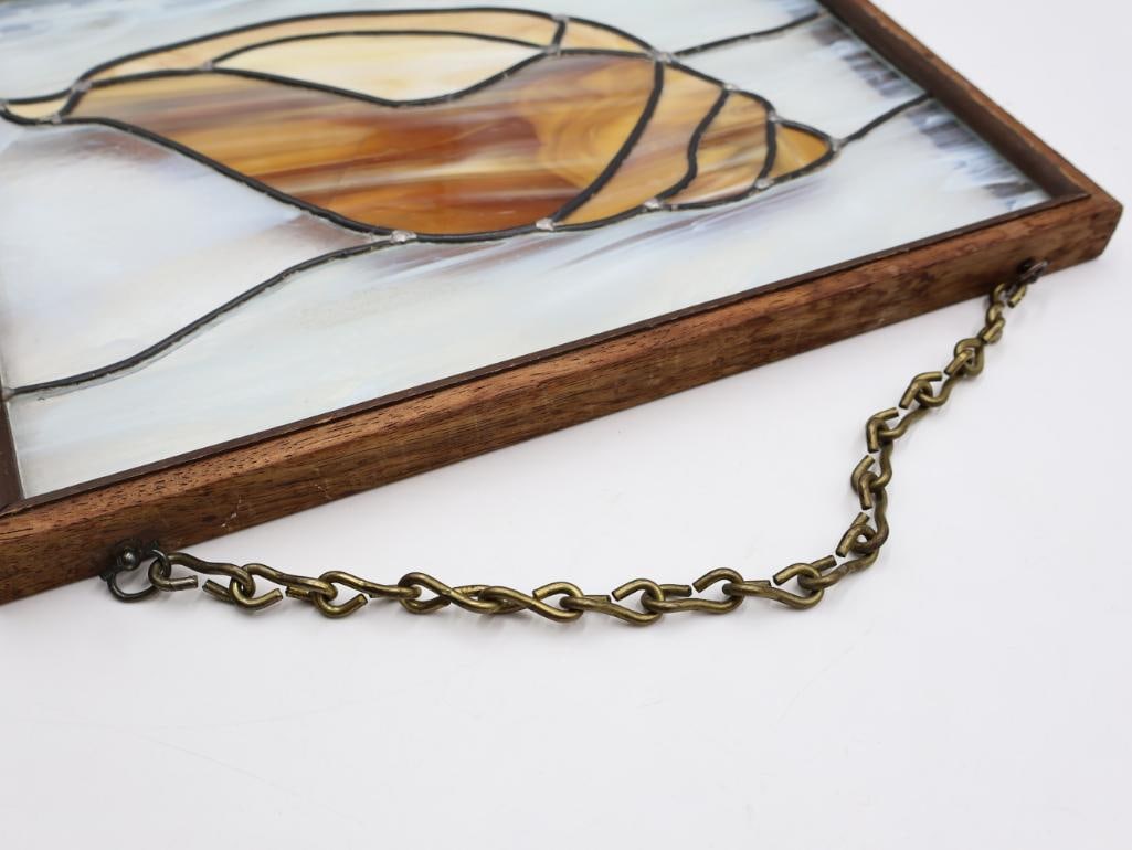 Hanging Seashell Stained Glass - 5