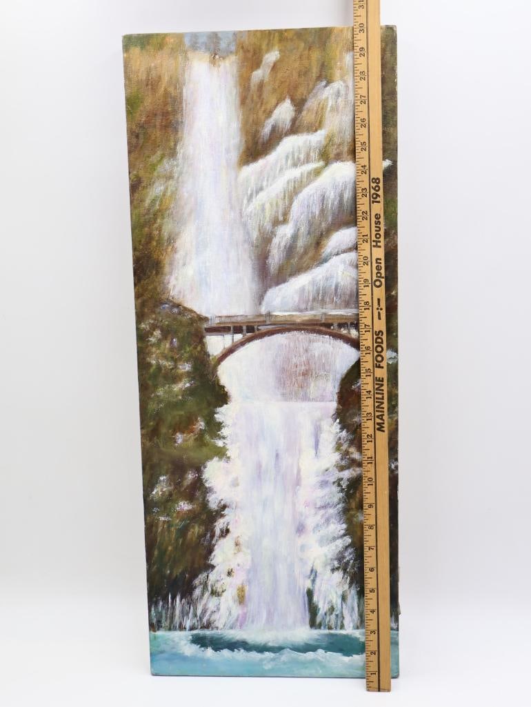 Original Painting of Multnomah Falls - 2
