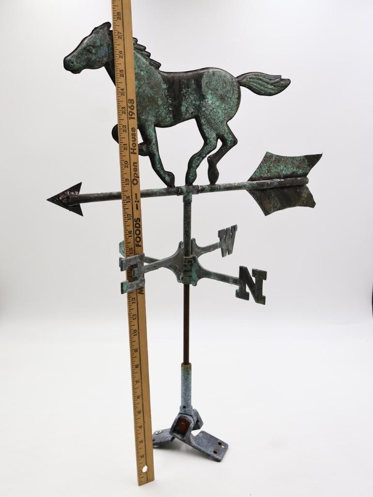 Horse Roof Mounted Weather Vane - 2