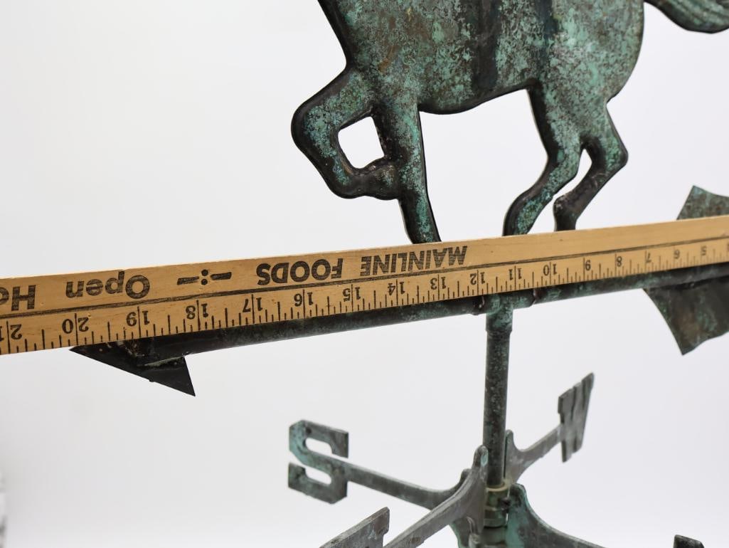Horse Roof Mounted Weather Vane - 4