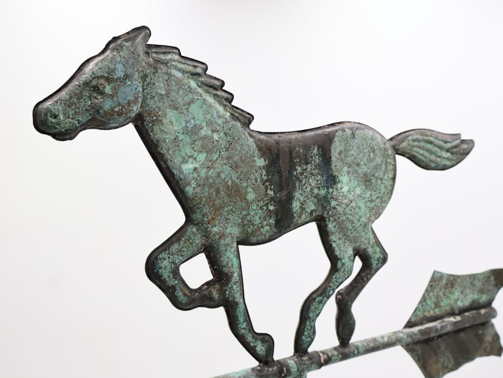Horse Roof Mounted Weather Vane - 6