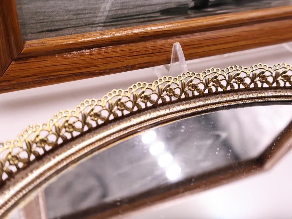 Vanity Mirrors and Framed Ballet Photo - 3