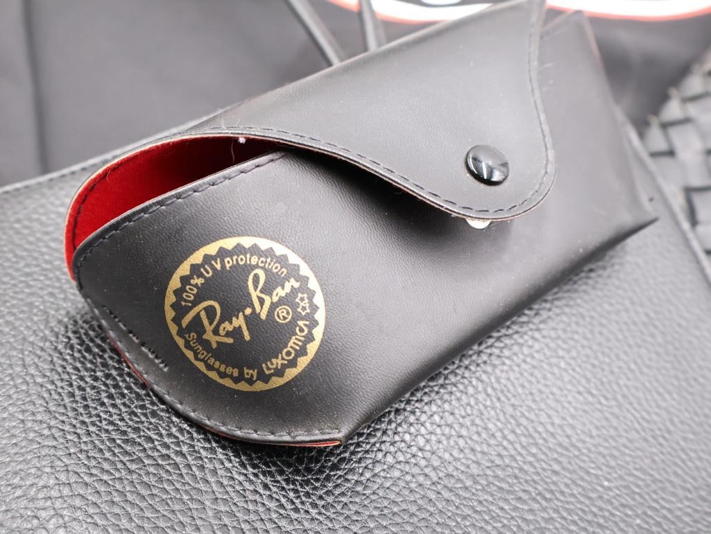 Vintage Ray Bans, Purses, and Death Wish Coffee Jacket - 8