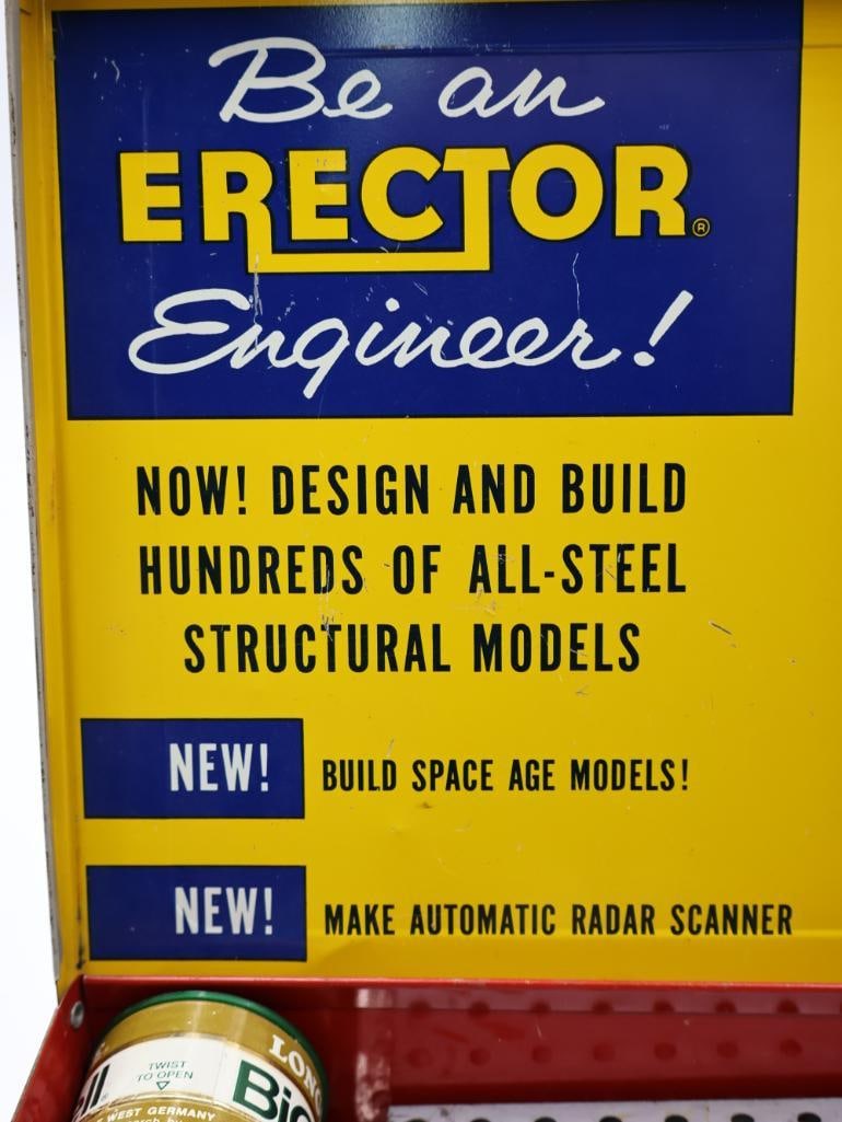 Vintage A.C. Gilbert Erector Engineer Toy Set - 4