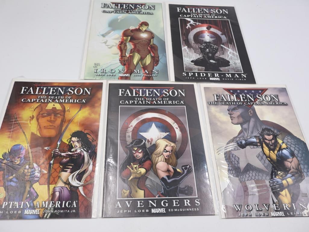 Civil War Series Comics including Signed Issue and More - 13