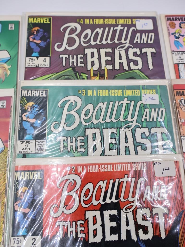 Seven Marvel Mini Series Comics - 7