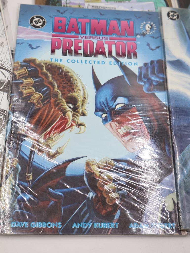 Assorted Batman Comics Including Signed Issue - 12