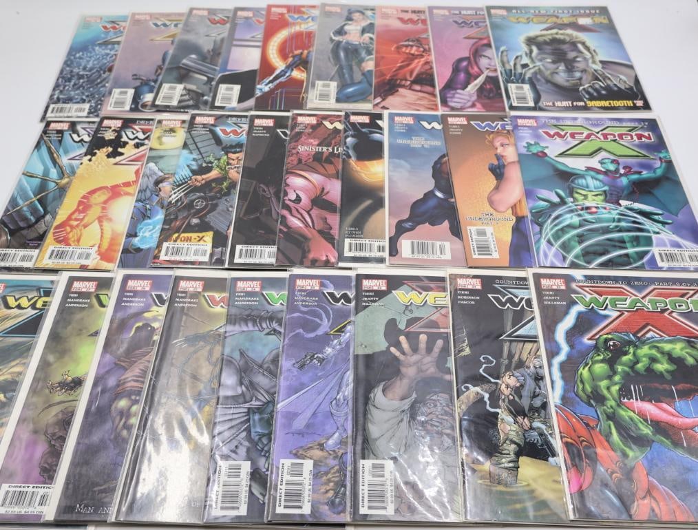 Weapon X Comics: Full run