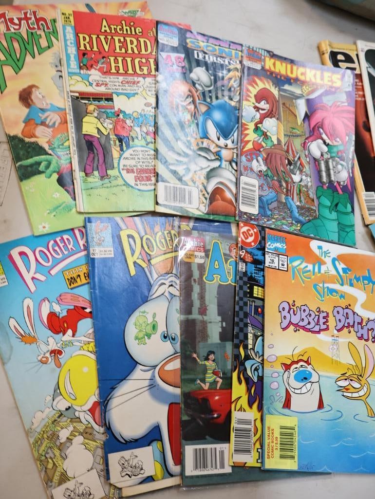 Large Lot of Various Comics and More - 10