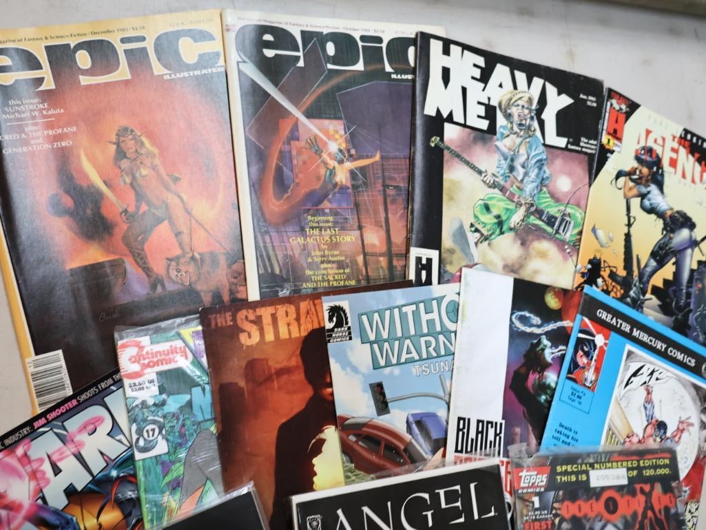 Large Lot of Various Comics and More - 19