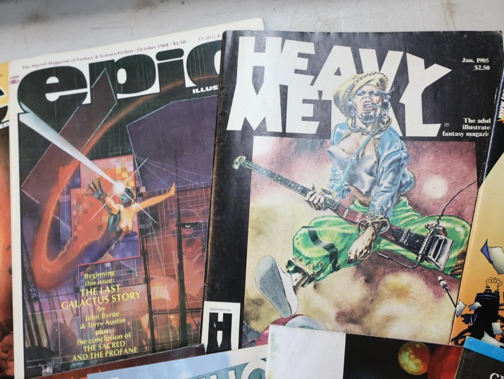 Large Lot of Various Comics and More - 20