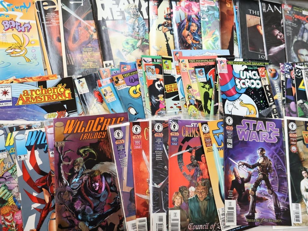 Large Lot of Various Comics and More - 3