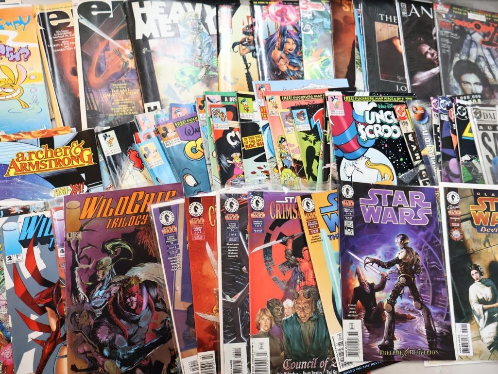 Large Lot of Various Comics and More - 4