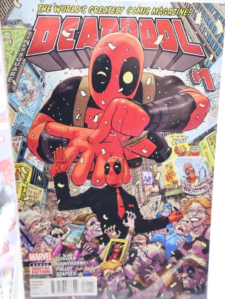 Collection of Deadpool Comics and Book - 2