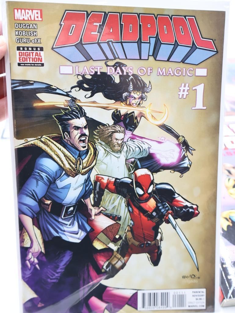 Collection of Deadpool Comics and Book - 3