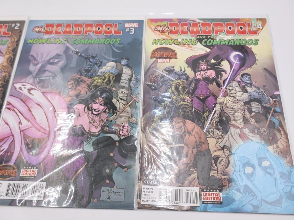 Collection of Deadpool Comics and Book - 8
